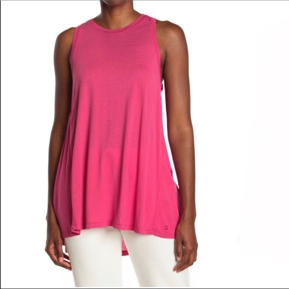 Sweaty Betty Tops - Sweaty Betty Pink Easy Peazy Tank Top Sz XXS